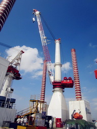 700t Offshore Mast Type Crane